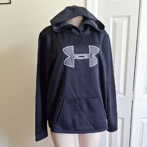Under Armour Black Hoodie Size XL